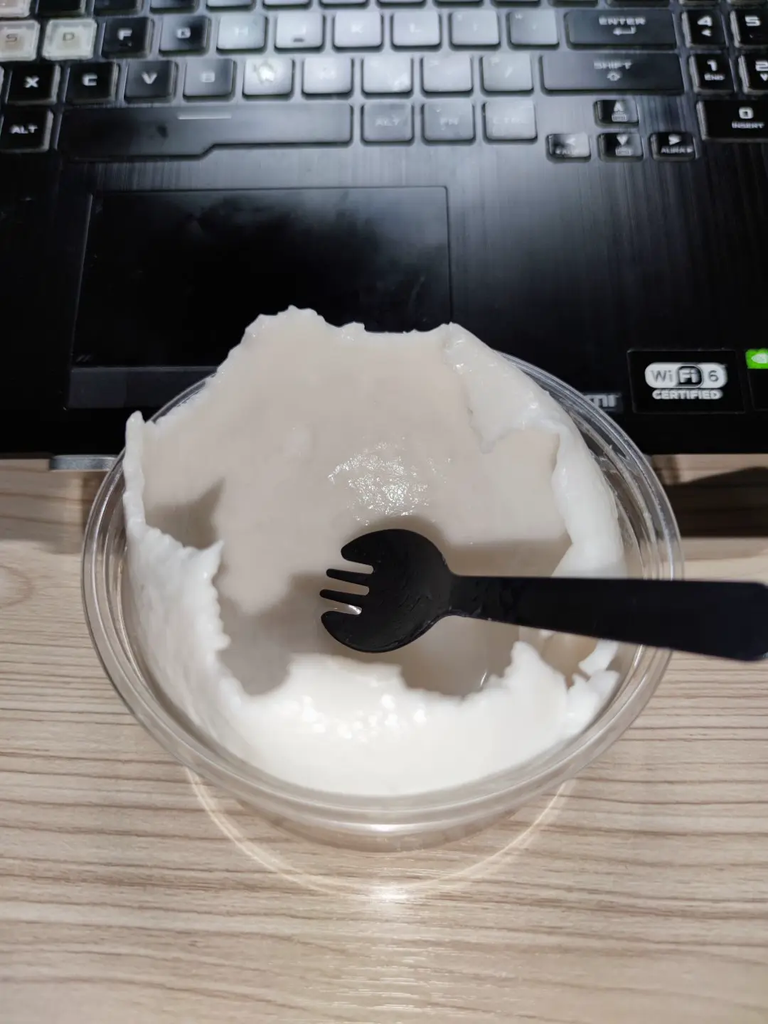 椰肉没啥味道
